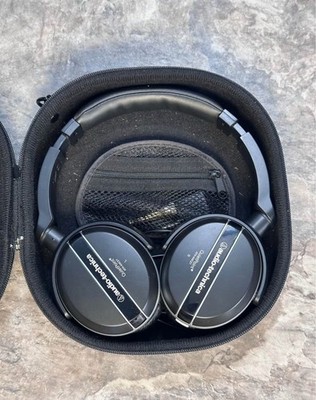 Audio-Technica ATH-ANC27 Noise Cancelling Headphones - Over The Ear - Black