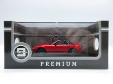 1/43 Mazda MX-5 2013 Roadster NC Mini Car Red Closed Roof From Japan