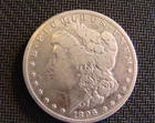 1896 S Morgan Silver Dollar From A Local Estate