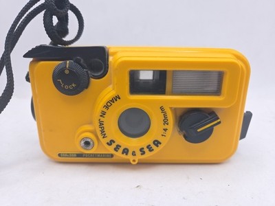 Untested Sea & Sea Underwater Pocket Marine Camera 110 20mm Made In Japan