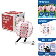 Houseables Human Hamster Ball Zorb Ball Bubble Soccer 5FT Clear 1PK