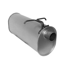 Ap Exhaust Muffler 3 In Out Baffled For Ford Powerstroke Diesel Super Duty 6.0l