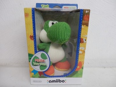 NINTENDO AMIIBO MEGA YARN YOSHI PLUSH OPEN BOX WII U SWITCH 3DS - #18