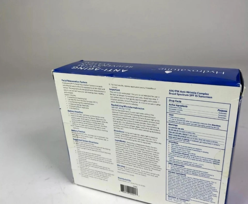 Гидроксатон антивозрастная система омоложения лица новая в коробке из старых запасов  - Изображение 2 из 2