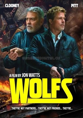Wolfs (2024) DVD Crime Thriller Movie High Quality All Region Free Shipping NEW