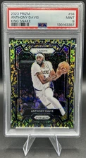 2023 Prizm Anthony Davis King Snake SSP #94 PSA 9 Lakers