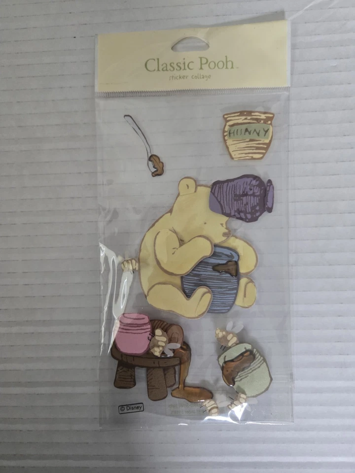 Lote de 13 pegatinas 3D para bebés, niños Jolee's.. álbumes de recortes, manualidades en papel ~ Pooh Foto 2 de 4