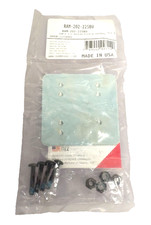 RAM Mount 3" by 3" Backing Plate RAM-202-225BU with Hardware