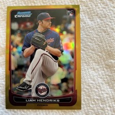 2012 Bowman Chrome - Liam Hendriks #39 Refractor (RC)
