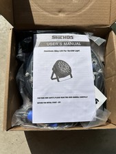 SHEHDS Aluminum Alloy LED Flat Par 18X18W RGBWAUV Par Stage Light