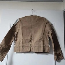 Beige Ethnic Jacket Unique Pattern Embellished