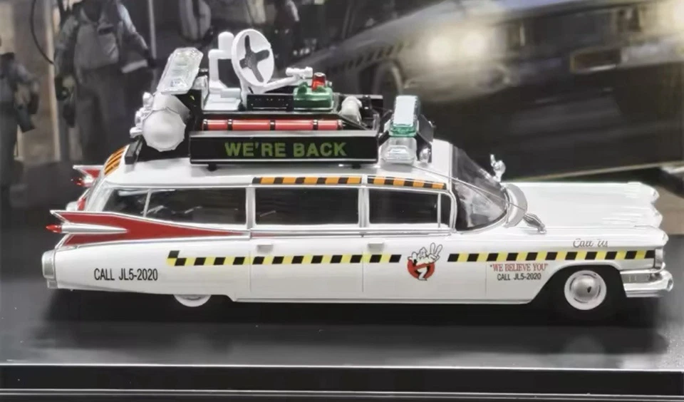 - 🇺🇦  1:64 Cadillac Ghostbusters ECTO-1A Ecto 1A Diecast Metal (NO 1:43) 1 - Image 3 of 4