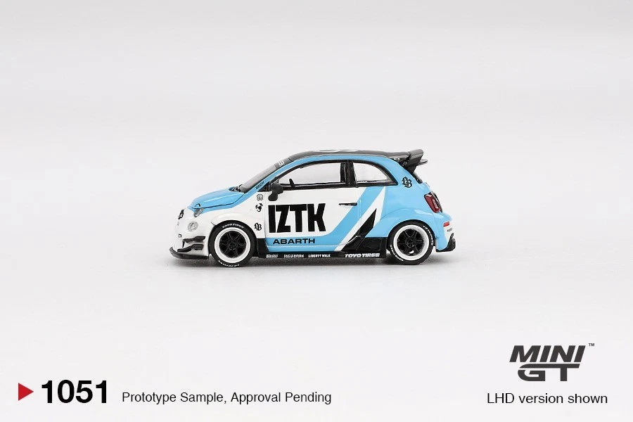 Mini GT #1051 Abarth 595 lb-funciona x Abas Works IZTK Modelo Coche Foto 3 de 3
