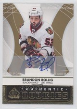 2012-13 SP Game Used Edition Authentic Rookies Brandon Bollig #111 Auto 2d8