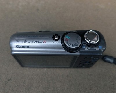 Canon Powershot A2000 IS 10.0MP Digital Camera *Broken Battery
