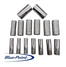 Blue Point Tools BLPLM 3/8" Drive Metric 12 Point 15 Piece Deep Socket Set GUC