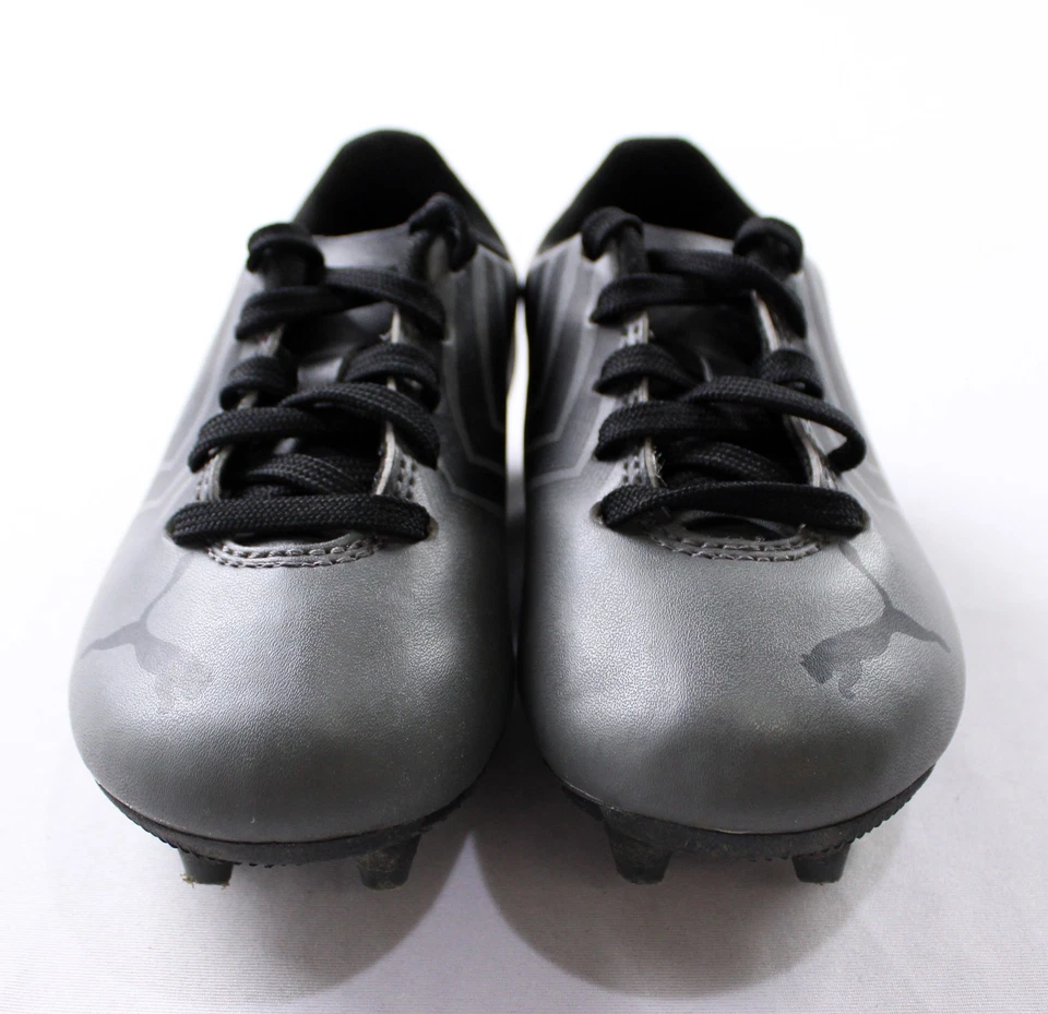 Botines de fútbol Puma Tacto II FG/AG para niños pequeños AC2 negros/grises EE. UU.:9 Reino Unido:8 UE:25 Foto 4 de 4