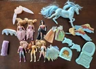 Lot of 6 Vintage She Ra Princess of Power Action Figures, Horse, Accs.  1980's