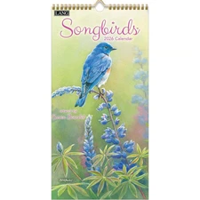 Lang Companies,  Songbirds 2026 Vertical Wall Calendar, 8'' X 15.8'', 12-Month C