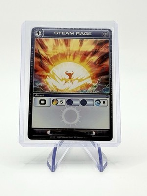 2007 Chaotic Game Card Steam Rage 125/232 Attack