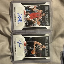 Panini NBA Hoops Great Significance Autograph Robinson-Earl & Watford