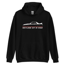 Premium Hoodie For Skyline Gt-r R32 1989-1994 Car Owners Birthday Gift Premium Hoodie For Skyline Gt-r R32 1989-1994 Car Owners Birthday Gift