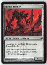 MTG - Rusted Slasher #128 - Regular - MBS Mirrodin Besieged