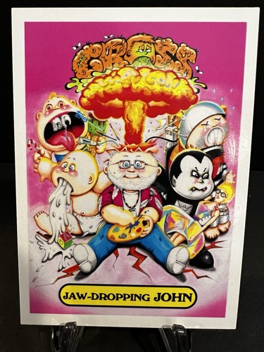 2025 Jaw Dropping John Gross Card Con Promo Card Garbage Pail Kids Acevedo