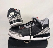 Interscope Records x Air Jordan 3 Retro OG Black Cement for Sale