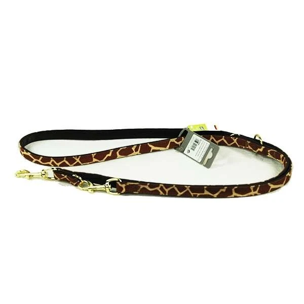 Hunter verstellbare Führleine modern Art Safari Giraffe M L 18 Mm 200 Cm