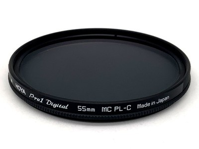 Hoya Polfilter Pro1 Digital MC  PL-C Filter 55mm Kreisförmig Filtergewinde