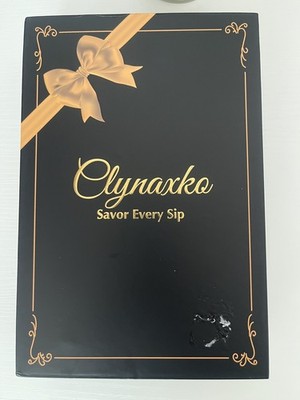 New  Wine Opener Set Clynaxko Gift Box Foil Cut Aerator & Vacuum Sealer