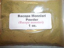 1 oz. Bacopa Monnieri Powder Bacopa monnieri 