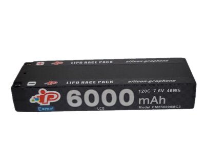 Intellect MC3 6000mAh 120C 7.6V High Power LCG Graphene Stick Pack LiHV Akku IP-