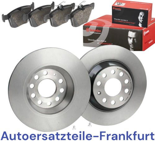 BREMBO Bremsscheiben + Beläge HINTEN AUDI A3 8V TT FV + VW GOLF 7 PASSAT CADDY - Bild 3 von 4