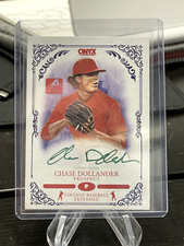 CHASE DOLLANDER 2022 ONYX VINTAGE EXTENDED GREEN AUTOGRAPH /50 PROSPECT