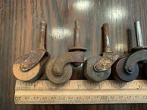 For wooden furniture casters antique 