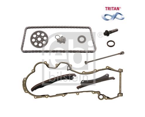 Febi Bilstein 100754 Steuerkettensatz FüR Alfa Romeo CitroËN Fiat Ford Lancia-image