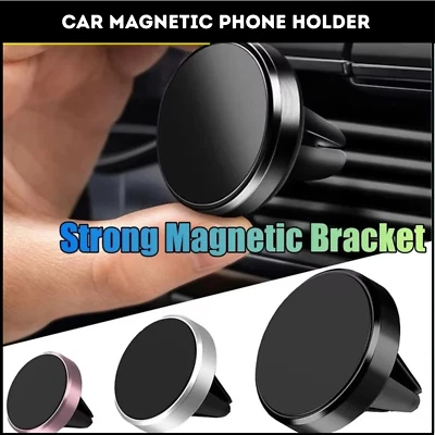 DASHMAG Car Magnetic Phone Holder Air Vent Mount Bracket Universal AirVent Fan Mobile X