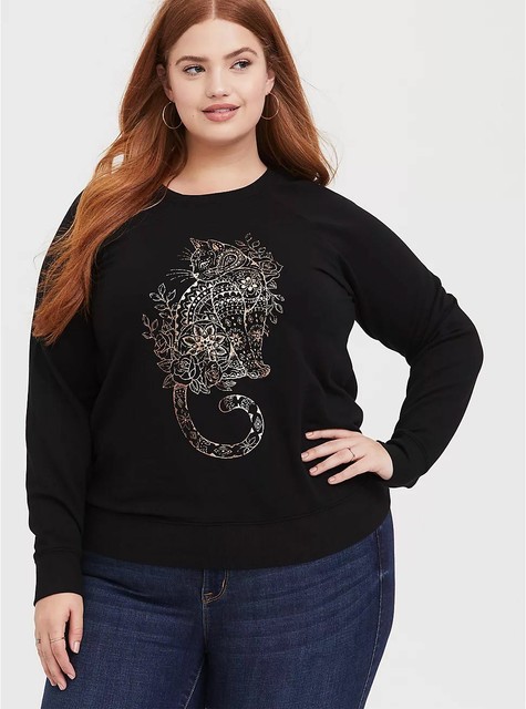 torrid cat sweater