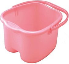 Inomata Pink Foot Detox Massage Spa Plastic Bucket Made In Japan S-1828