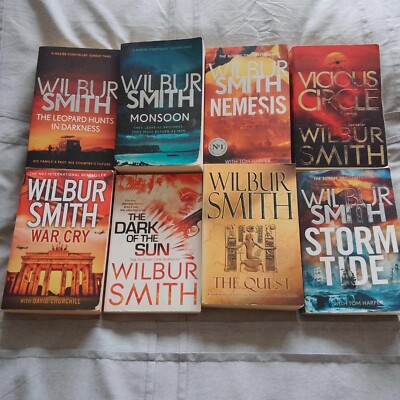 Wilbur Smith - Build Your Own Paperback Book Bundle