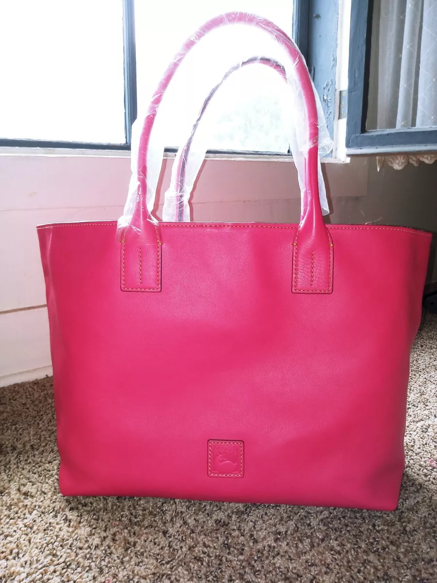 Dooney Bourke Florentine Medium Russel Bag Pink Fuchsia NEW
