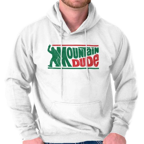 Cool Funny Bigfoot Humor Mountain Dude Joke Hoodie Hooded Sweatshirt Men Women - Picture 9 of 9