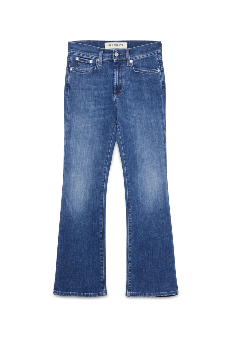 Roy Rogers Jeans donna Zandra Hem woman denim Lyocell stretch
