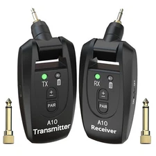 2.4GHz Audio Wireless Transmitter Receiver for Guitar Bass Electric Instruments