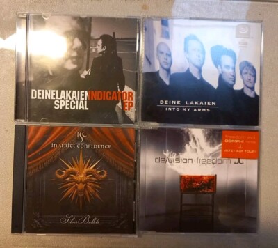 Deine Lakaien Indicator + Into My Arms + De/Vision Freedom + ISC Silver Bullets