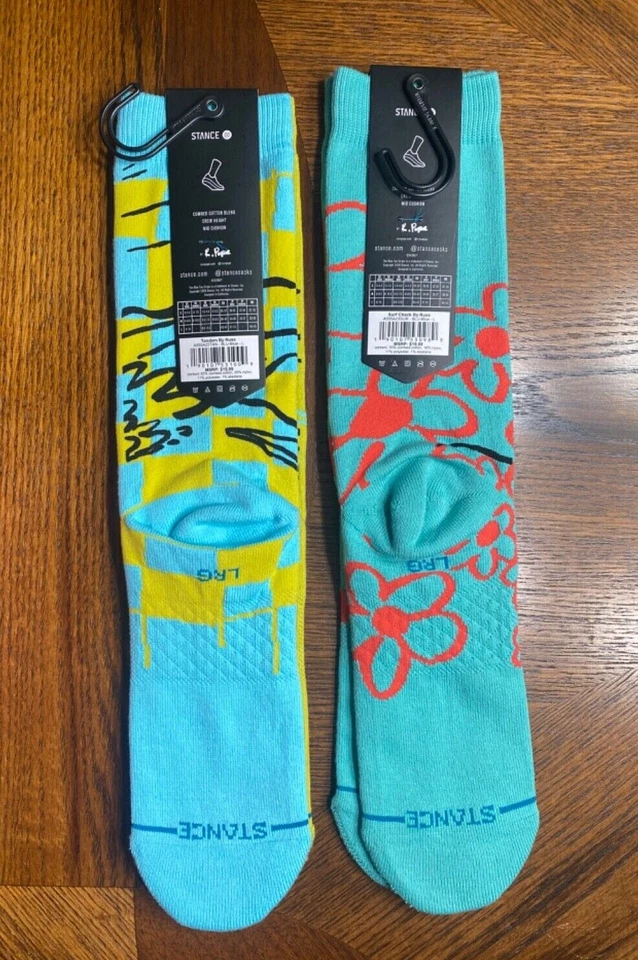 Calcetines Stance Disney 100 tándem/surf check Russ Mickey Mouse largo $19,99 cada uno Foto 2 de 2