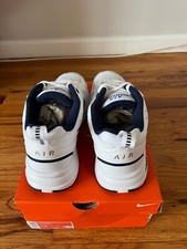 NIKE AIR MONARCH IV MEN'S SIZE 10 WHITE/METALLIC/SILVER