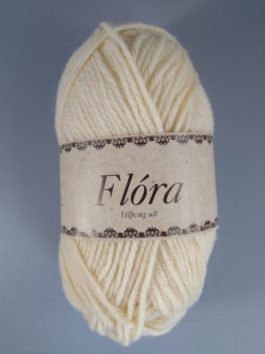 Icelandic Soft Wool FLORA By Istex 1.75 oz - Cream 1836